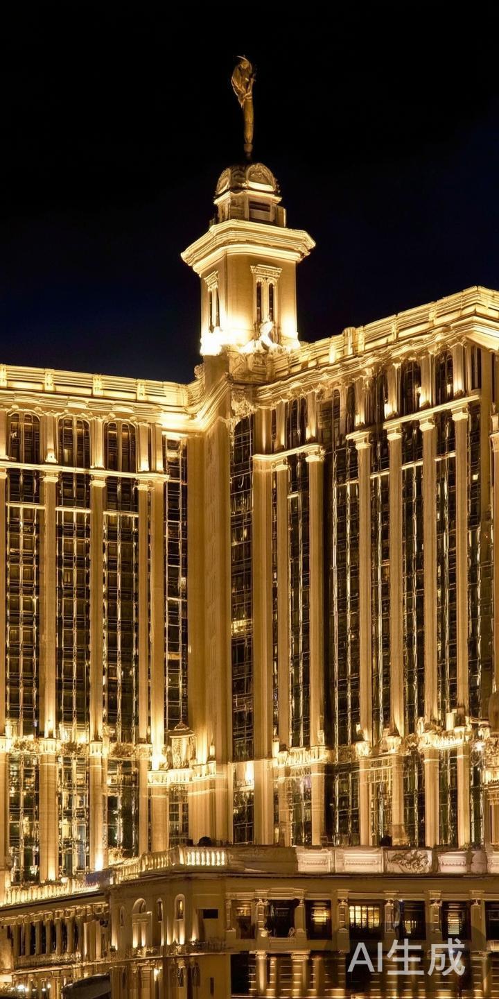在澳门的璀璨夜色中，几座具有悠久历史的酒店屹立不倒