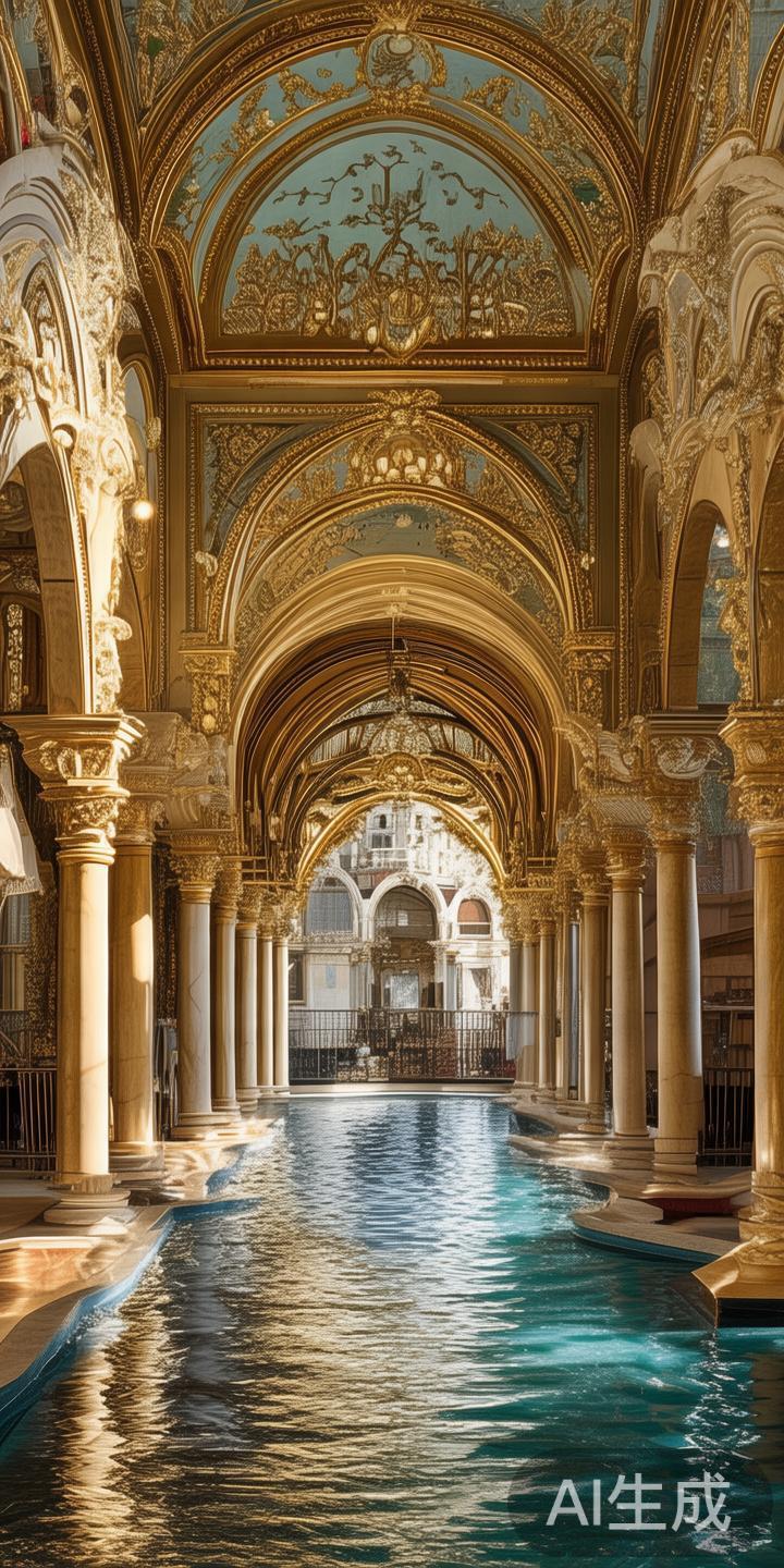 探索澳门威尼斯:感受奢华与浪漫交融的极致体验 走进澳门威尼斯的酒店区,首先映入眼帘的便是恢弘的建